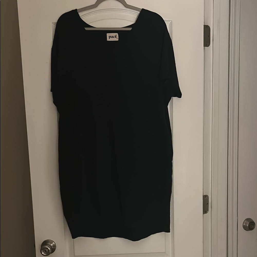 Pact Classic Black Dress